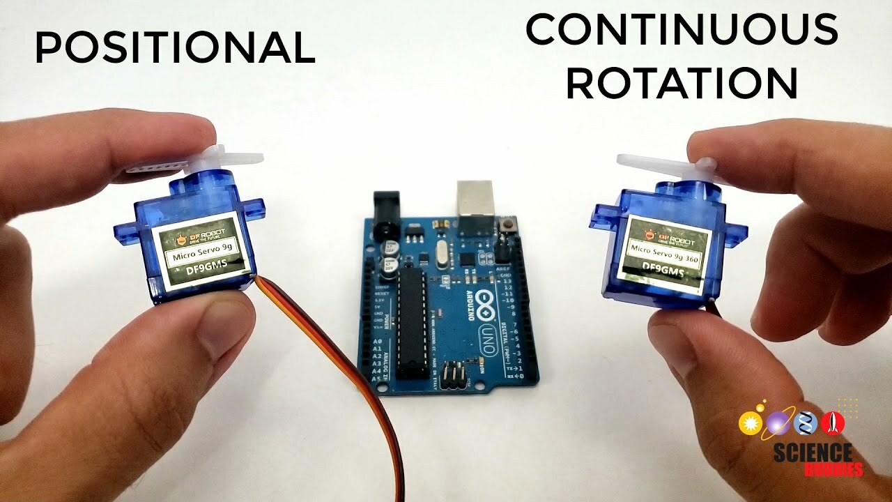 Positional vs Continuous Rotation Servo Motors Science